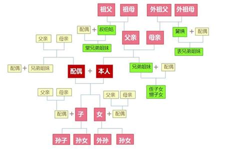 三血二姻|姻親